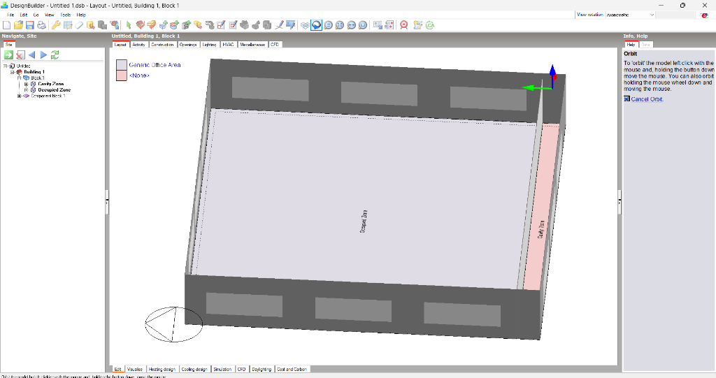 DesignBuilder Interface