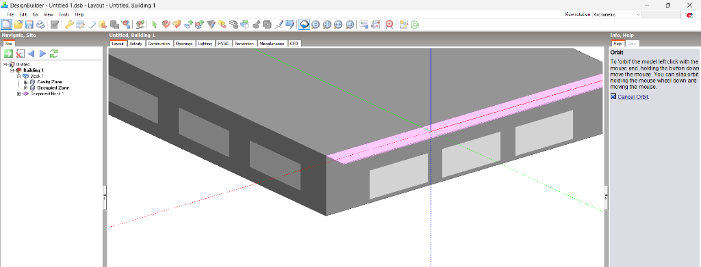 DesignBuilder Detail